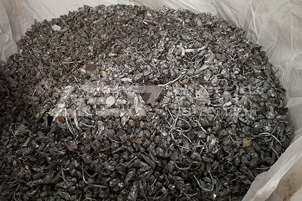 废旧家电拆解撕碎机设备回收系统,电子垃圾撕碎机生产线案例