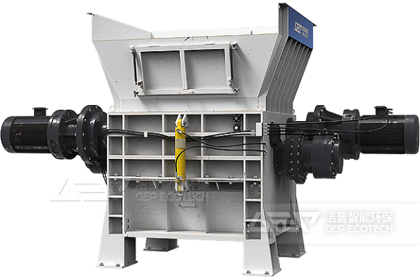 四轴撕碎机_四轴剪切式破碎机_四轴垃圾破碎机