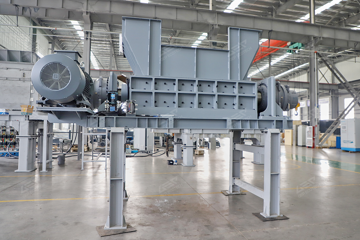 双轴金属破碎机